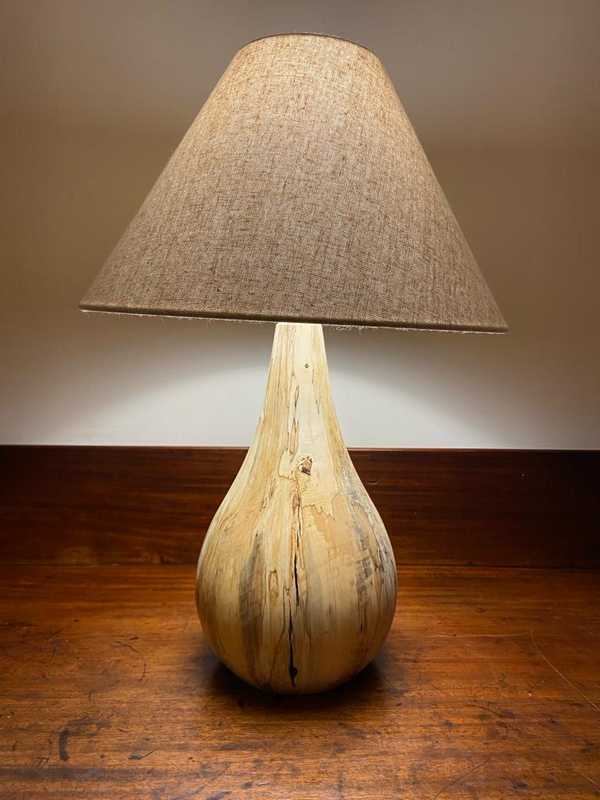 Spalted Maple Lamp 12