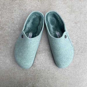 Birkenstock Zermatt Shearling Matcha Wool Felt