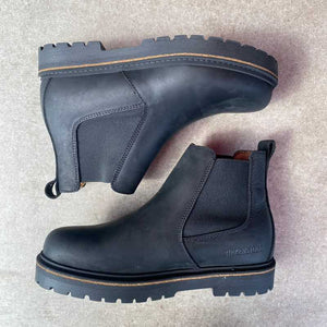 BIRKENSTOCK Stalon Black Nubuck Leather