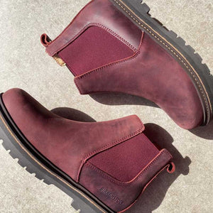 BIRKENSTOCK Stalon Burgundy Oiled Leather
