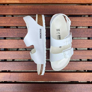BIRKENSTOCK Milano Triples White Birko-flor Ireland