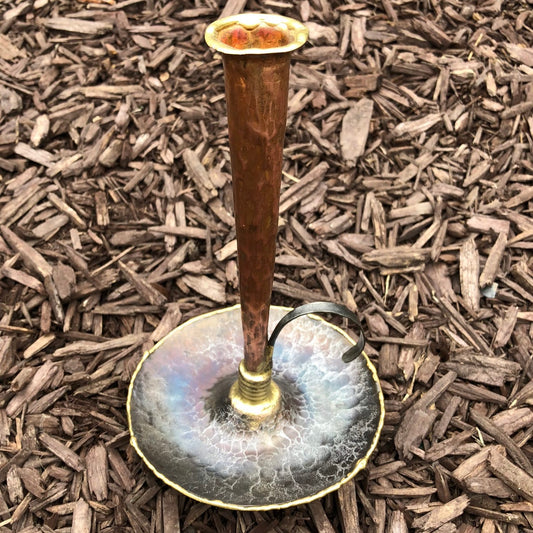 Sconce Copper Candle Holder - Craft Shop Bantry