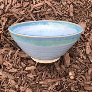 Blue and Jade Bowl by Rosemarie Durr - Craft Shop Bantry