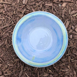 Blue and Jade Pasta Bowl by Rosemarie Durr - Craft Shop Bantry