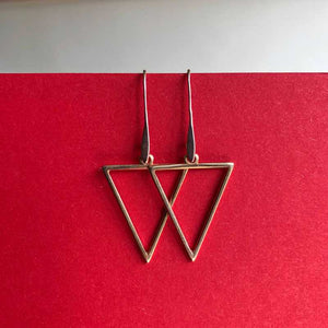 Triangle Earrings - Craft Shop Bantry