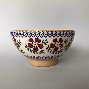 Nicholas Mosse Bowls in Old Rose Pattern - Craft Shop Bantry