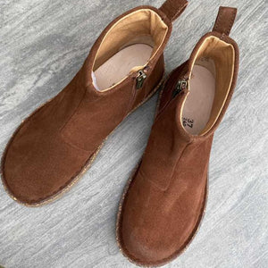 BIRKENSTOCK Melrose Espresso Suede Leather Top split