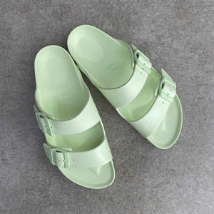 BIRKENSTOCK Arizona Faded Lime EVA split