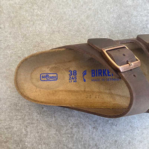 BIRKENSTOCK Arizona Habana Oiled Leather Soft Footbed