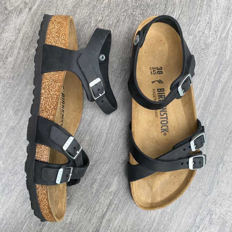 Birkenstock Sandals with Back Straps & Ankle Straps