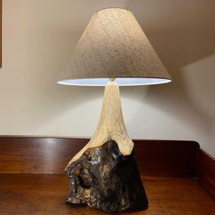 Spalted Ash Lamp 5