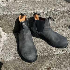 Blundstone 587 Rustic Black Leather - Classics Series