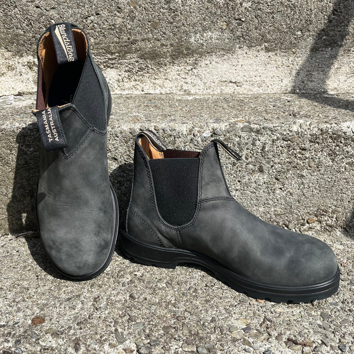 Blundstone 587 Rustic Black Leather - Classics Series