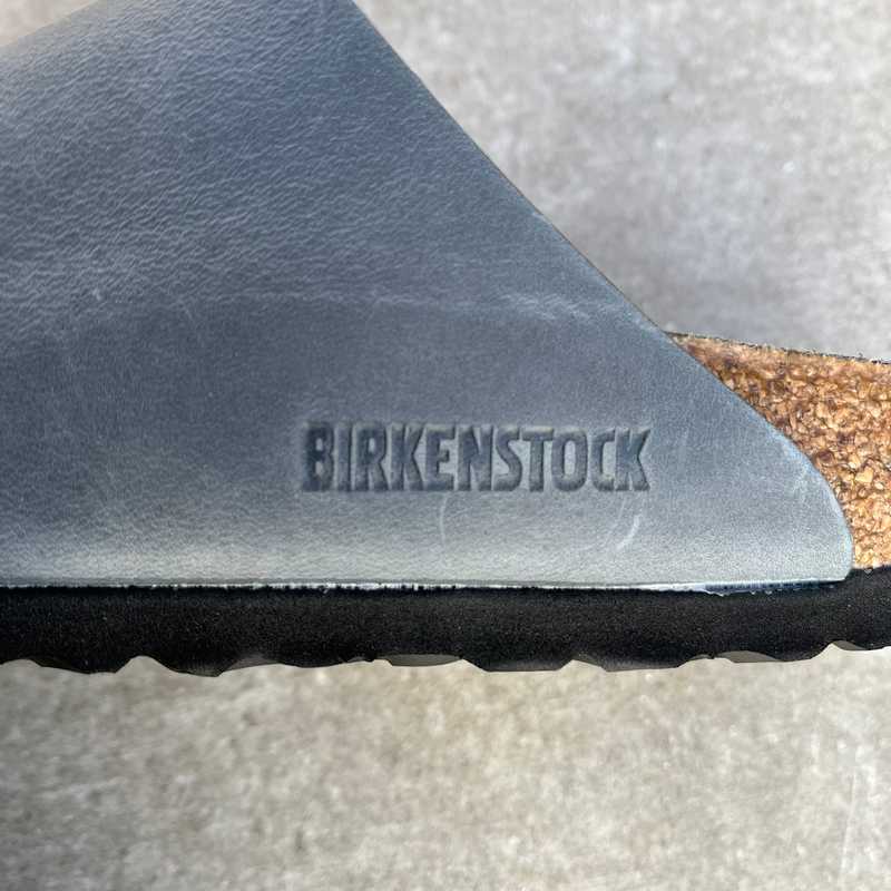BIRKENSTOCK Arizona Big Buckle Basalt Grey Oiled Leather