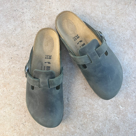 BIRKENSTOCK Boston Thyme Oiled Leather