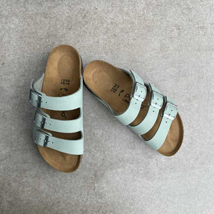 BIRKENSTOCK Florida Pure Sage Papillio Platform Birko-Flor outfit