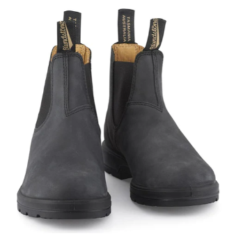 Blundstone 587 Rustic Black Leather - Classics Series