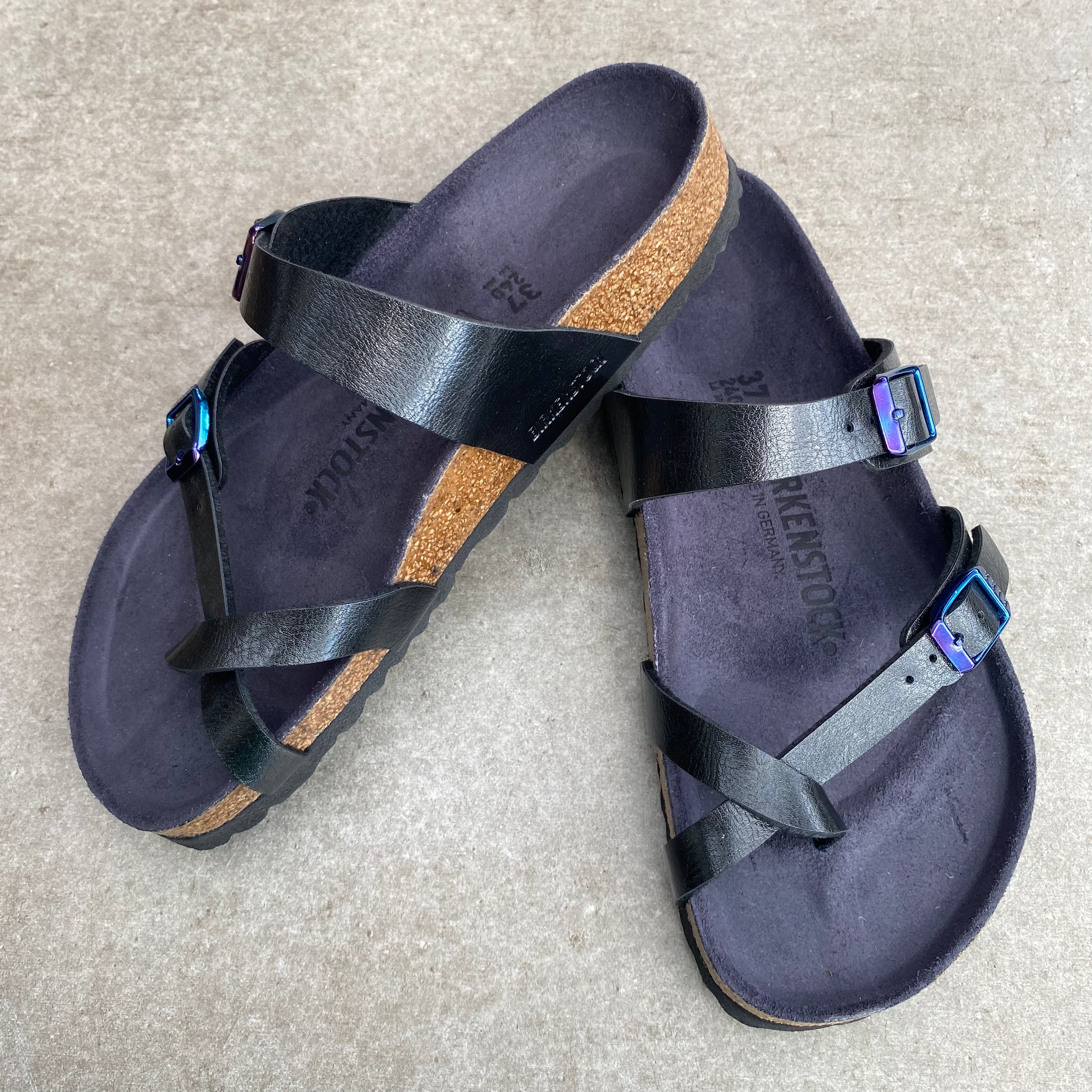 Birkenstock mayari graceful licorice hotsell