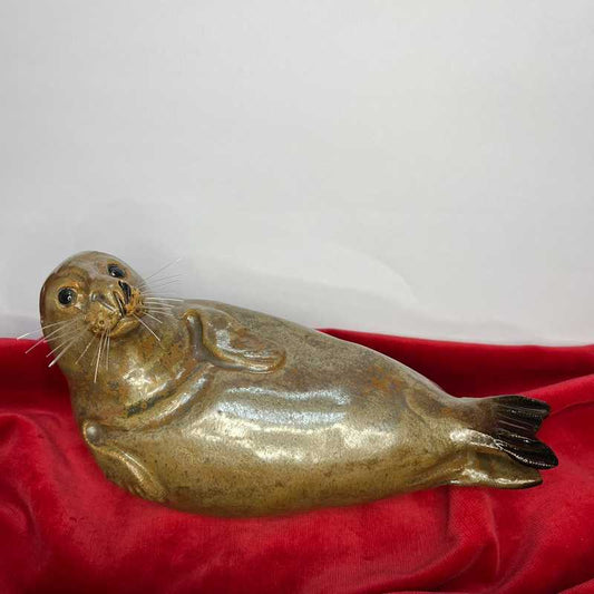 Ceramic Seals Brown no.1 by Joanne Robey