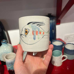 Ugly Fish Mug by Geoffrey Healy