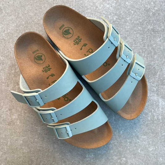 BIRKENSTOCK Florida Pure Sage Papillio Vegan Platform Birko-Flor