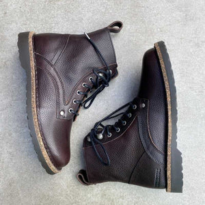 BIRKENSTOCK Bryson Roast Brown Leather boots BIRKENSTOCK Bryson Roast Brown Leather Round toe