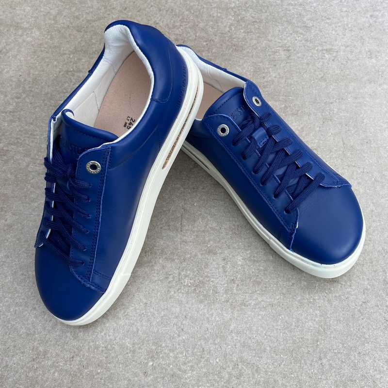 BIRKENSTOCK Bend Low Indigo Blue Leather with demin