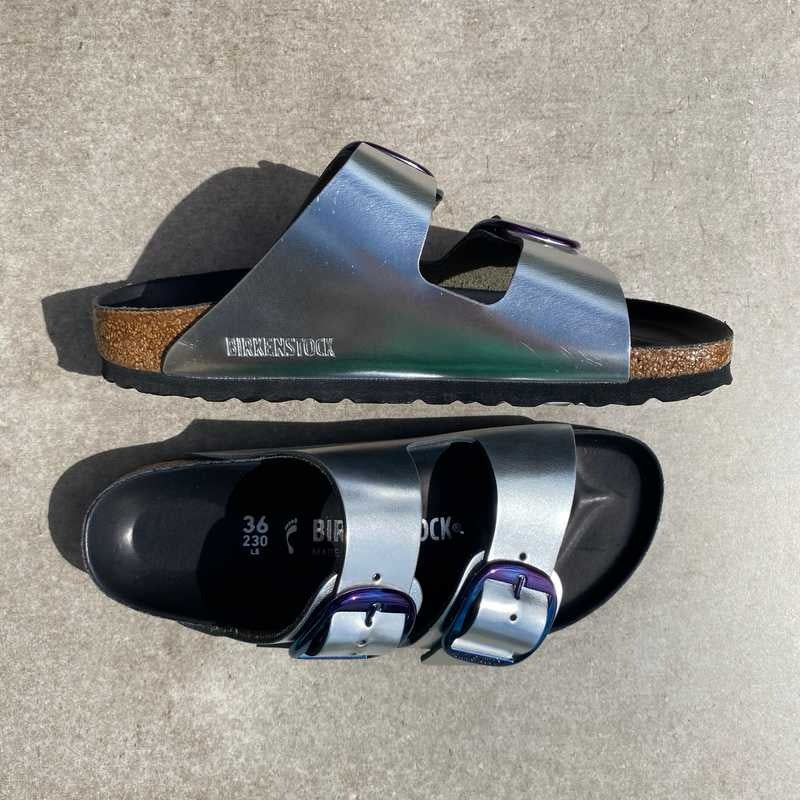 Metallic arizona sale birkenstocks