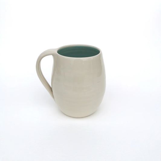 Hug Mug in Teal by Jackie Dee