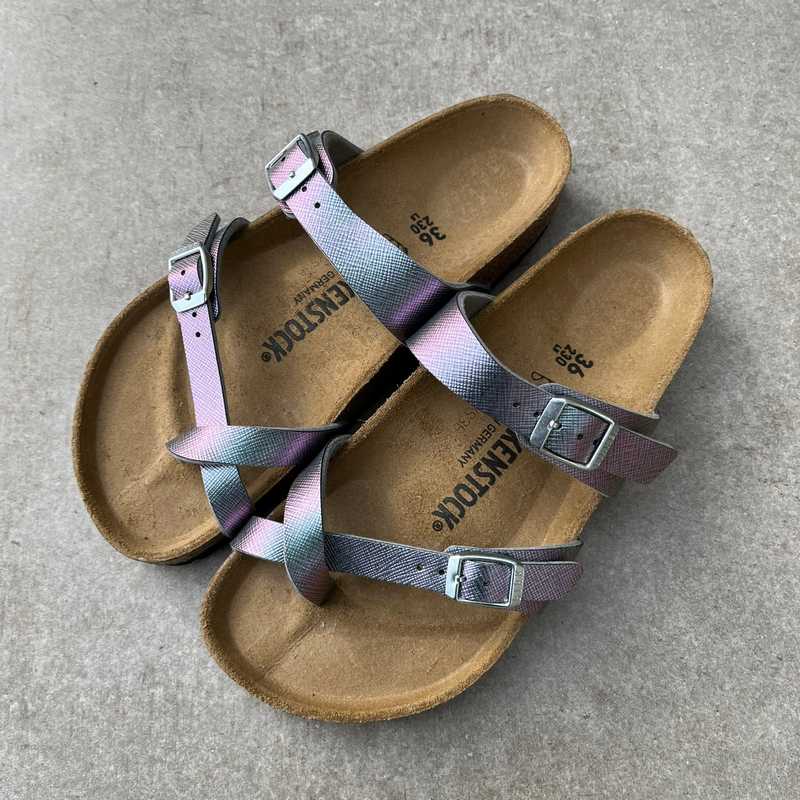 Mayari Sandal Birkenstock Mayari Violet Mayari Thyme Vegan