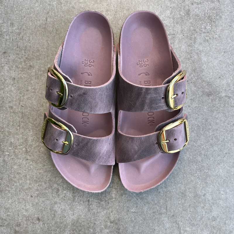 BIRKENSTOCK Arizona Big Buckle Lavender Oiled Leather