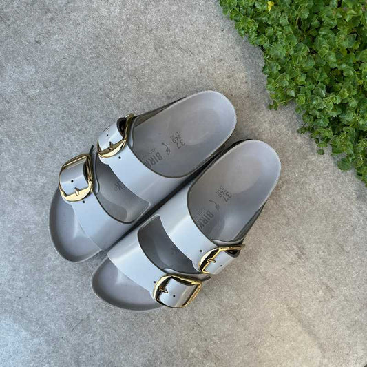 BIRKENSTOCK Arizona Big Buckle High Shine Stone Coin summer 2025