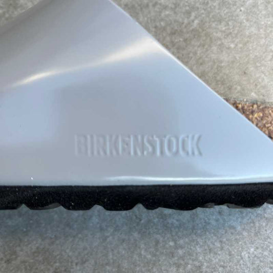 BIRKENSTOCK Arizona Big Buckle High Shine Stone Coin grey