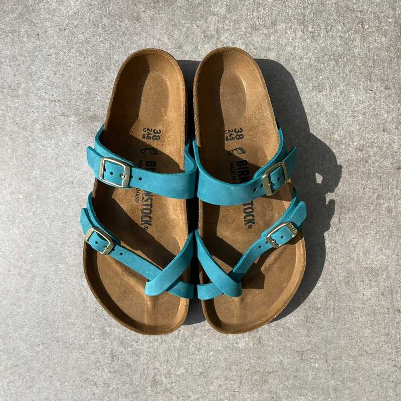 BIRKENSTOCK Mayari Biscay Bay Oiled Leather blue