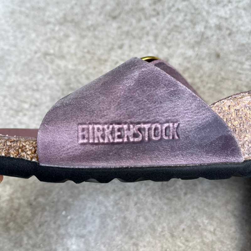 BIRKENSTOCK Madrid Big Buckle Lavender Oiled Leather antique purple