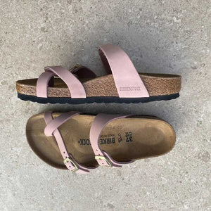 BIRKENSTOCK Mayari Soft Pink Nubuck Leather sandal