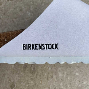 BIRKENSTOCK Arizona White Birko-flor sandals