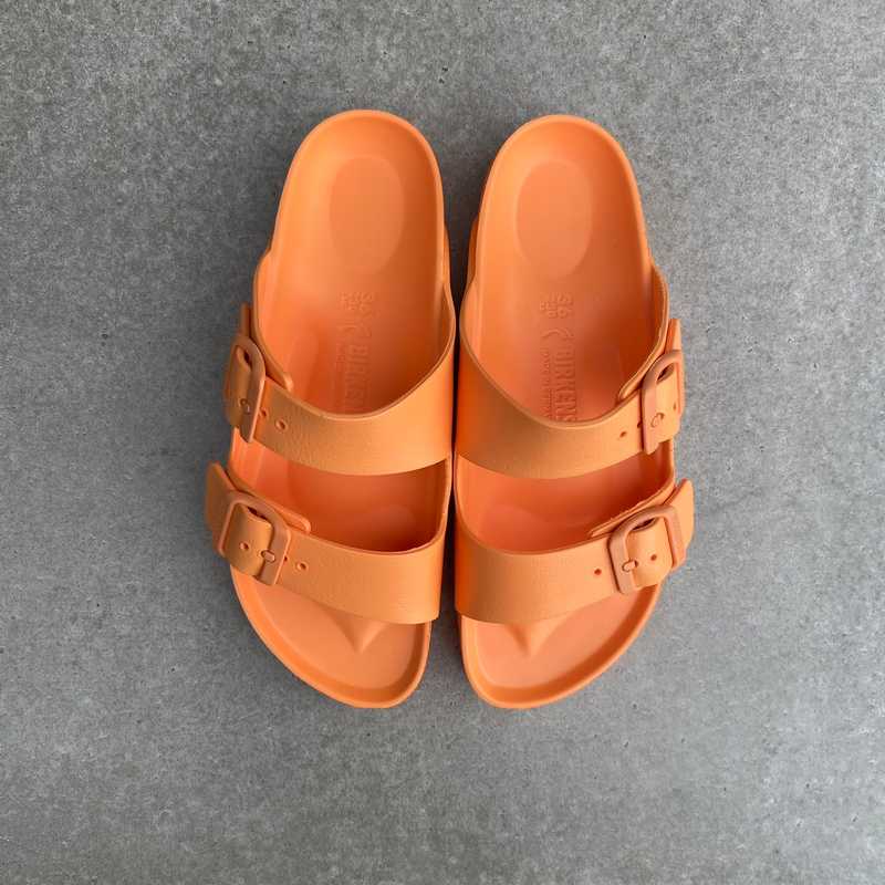 Waterproof Arizona Faded Lime EVA Birkenstock for the water