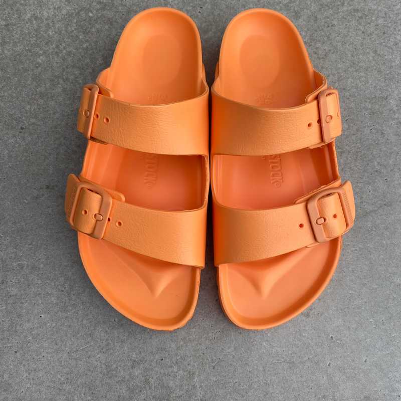 Waterproof Arizona Faded Lime EVA Birkenstock for the water