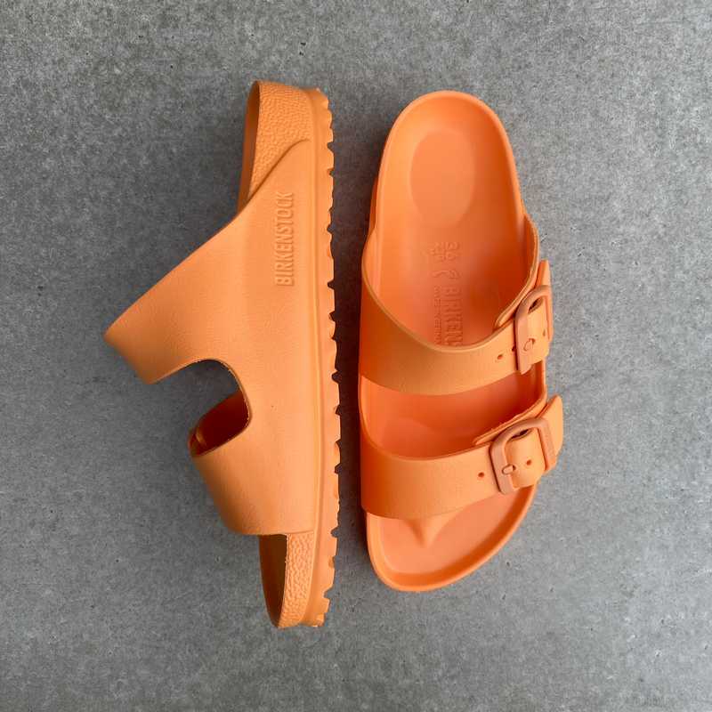 Waterproof Arizona Faded Lime EVA Birkenstock for the water