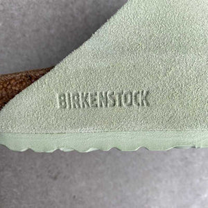 BIRKENSTOCK Arizona Faded Lime Suede Leather same sole