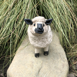 Ceramic Sheep by Anne Hayes