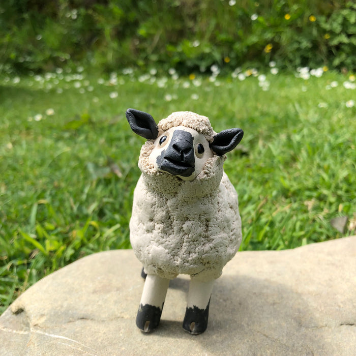 Ceramic Sheep by Anne Hayes