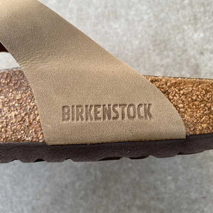 BIRKENSTOCK Gizeh Tobacco Brown Oiled Leather original 