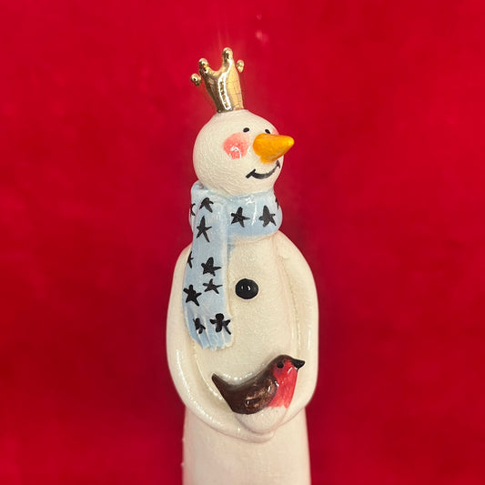 Tall Snowman No.10 by Joanne Robey