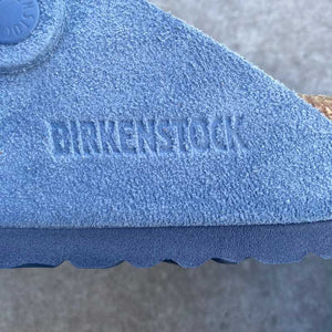BIRKENSTOCK Boston Elemental Blue Suede Leather