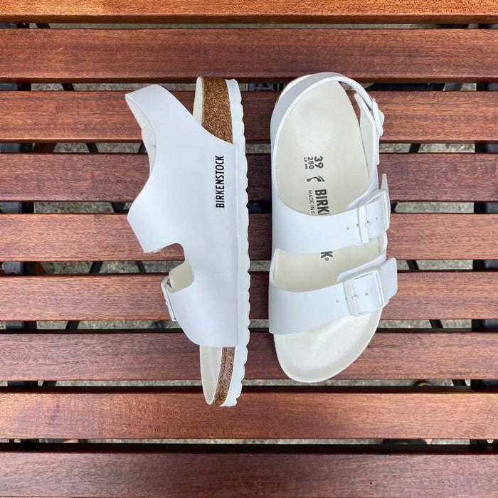 BIRKENSTOCK Milano Triples White Birko-flor