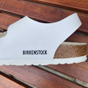 BIRKENSTOCK Milano Triples White Birko-flor Ireland back strap