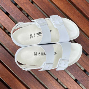 BIRKENSTOCK Milano Triples White Birko-flor Ireland