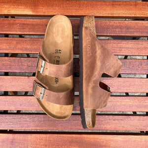 BIRKENSTOCK Arizona. Cognac Oiled Leather Ireland tan